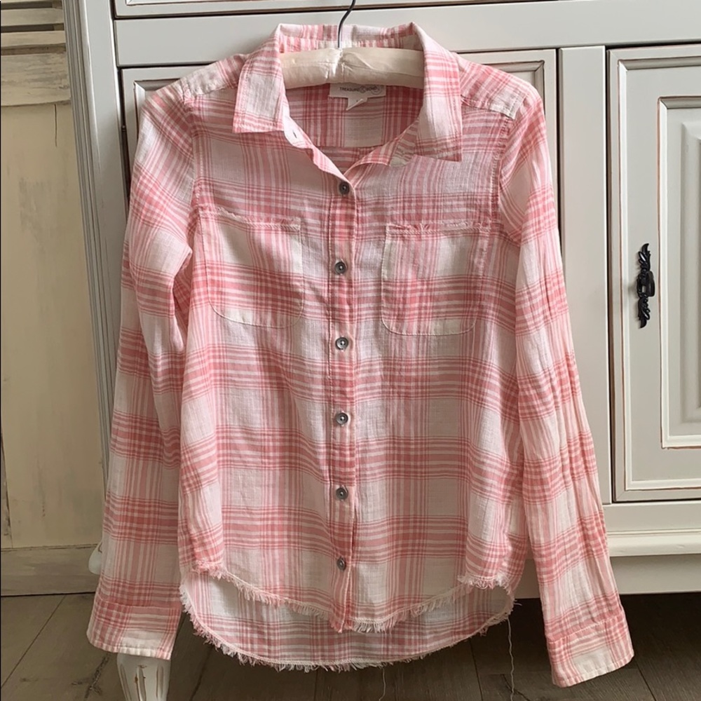 Nordstrom Treasure & Bond Long Sleeve Girl’s Shirt